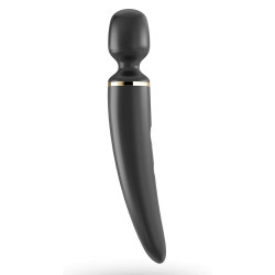 Satisfyer Masseur Wand-er Women Noir - Tête 78mm